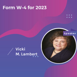 Form W-4 for 2023